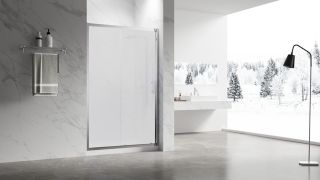 Душевая дверь Veconi Vianno VN-55M, 1300x1950, Хром, стекло матовое